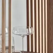 Stolik barowy na kółkach Story dąb bielony Bolia