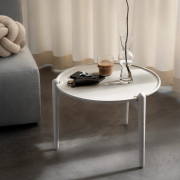 Stolik kawowy Aria 60 cm złamana biel Design House Stockholm