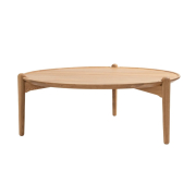 Stolik kawowy Aria 90 cm dębowy Design House Stockholm