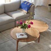 Stolik kawowy Aria 90 cm dębowy Design House Stockholm