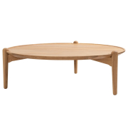 Stolik kawowy Aria 90 cm dębowy Design House Stockholm