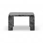 Stolik kawowy Atlas 60 cm czarny marmur New Works