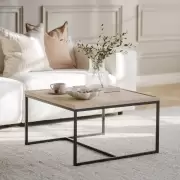 Stolik kawowy Deerfield 70 cm bielony Rowico