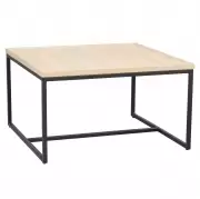 Stolik kawowy Deerfield 70 cm bielony Rowico