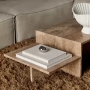 Stolik kawowy Distinct brązowy Ferm Living