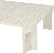 Stolik kawowy Doric 80 cm biały Gubi
