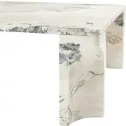 Stolik kawowy Doric 80 cm szary Gubi