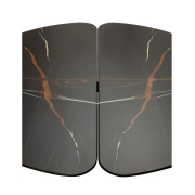 Stolik kawowy Graphium 140  cm Noir Sahara Zanotta