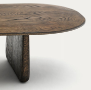 Stolik kawowy Pirita brązowy kave home