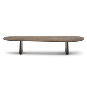 Stolik kawowy Pirita brązowy kave home