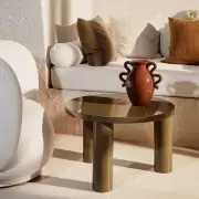 Stolik kawowy Post oliwkowy Ferm Living
