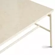 Stolik kawowy Rebar 100 cm alabastrowy HAY