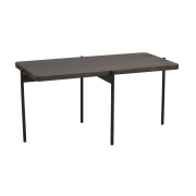 Stolik kawowy Shelton 95 cm brązowy Rowico