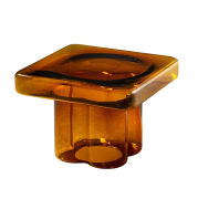 Stolik kawowy Soda Square bursztynowy Miniforms