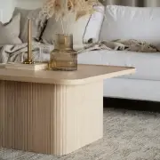 Stolik kawowy Sullivan 80 cm dąb bielony Rowico