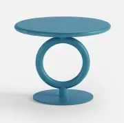 Stolik kawowy Totem 40 cm jasnoniebieski Sancal