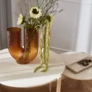 Stolik kawowy Tribus 80 cm piaskowy AYTM