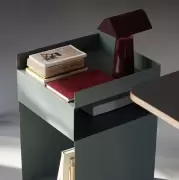 Stolik Na Kółkach Rotate Sc73 Ciemnozielony Andtradition