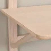 Stolik nocny ścienny camrose dąb bielony Rowico