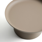 Stolik ogrodowy Arcola 70 cm taupe kave home