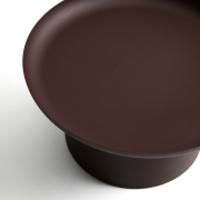 Stolik ogrodowy Arcola 70 cm brązowy kave home