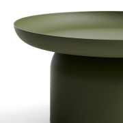 Stolik ogrodowy Arcola 70 cm zielony kave home