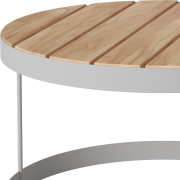 Stolik ogrodowy Drum 60 cm drewno teak Bolia