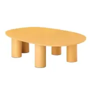 Stolik ogrodowy Hyppo 5 legs musztardowy Scab Design