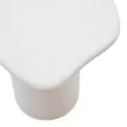 Stolik ogrodowy Macarella 48 cm biały kave home