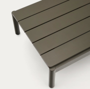 Stolik ogrodowy Sorells 91 cm ciemnozielony kave home