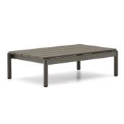 Stolik ogrodowy Sorells 91 cm ciemnozielony kave home