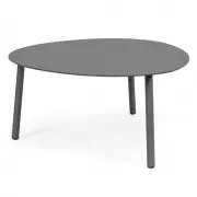 Stolik ogrodowy Sparky 100 cm antracytowy Bizzotto