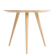 Stolik okazjonalny Arp 55 cm dąb bielony Gazzda
