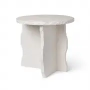 Stolik okazjonalny Mineral Sculptural Ferm Living
