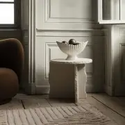 Stolik okazjonalny Mineral Sculptural Ferm Living