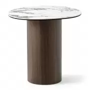 Stolik okazjonalny Mushroom biały ceramiczny Calligaris