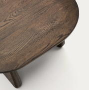 Stolik okazjonalny Pirita brązowy kave home