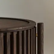 Stolik kawowy Story 60 cm ciemny dąb Bolia