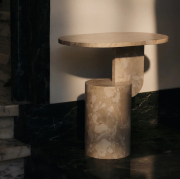 Stolik okazjonalny insert piaskowy marmur Ferm Living