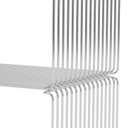 System modułowy Panton Wire 2 moduły 70 × 34,8 × 34,8 cm chromowany Montana