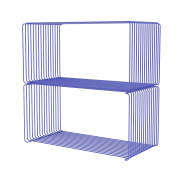 System modułowy Panton Wire 2 moduły 70 × 34,8 × 34,8 cm niebieski Montana