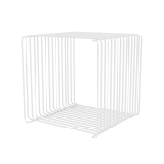 System modułowy Panton Wire 2 moduły 34,8 × 34,8 × 34,8 cm biały Montana