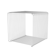 System modułowy Panton Wire 3 moduły 34,8 × 34,8 × 34,8 cm chromowany Montana