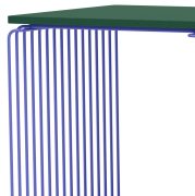 System modułowy Panton Wire 3 moduły z półką niebieski Montana