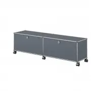 Szafka RTV M61 Haller Szara Usm