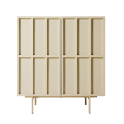 Szafka do przechowywania kremowa HKliving