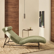 Szezlong Osla zielony Kave Home