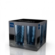 Szklanki Vienna 4 szt. niebieskie Lyngby Glas