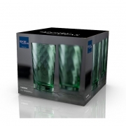 Szklanki Vienna 4 szt. zielone Lyngby Glas