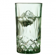 Szklanki do drinków Sorrento 4 szt. zielone Lyngby Glas